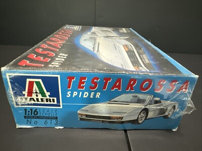 自動車 ITALERI TESTAROSSA SPIDER 1:16 SEALED NEW ITALERI TESTAROSSA SPIDER 1:16 SCALE # 613 T.94 | eBay
