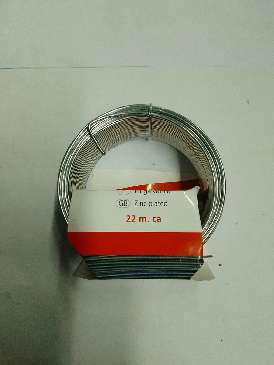 Alberts 530150 Matassa Di Filo Metallico | Zincato, Verde Rivestito In - Foto 5