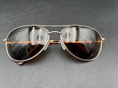 SunCloud by Polaroid Unisex Patrol Polarized Aviator Sunglasses Gold /Brown