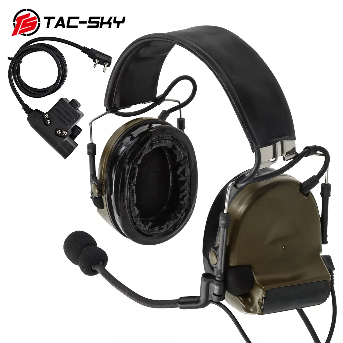 TAC-SKY COMTAC II Tactical Headset Hearing Defender Noise