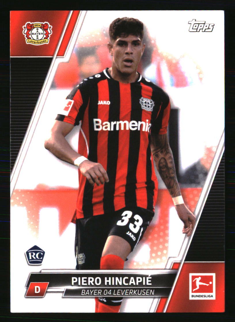 Piero Hincapie 2021-22 Topps Bundesliga #124 SOCCER Card