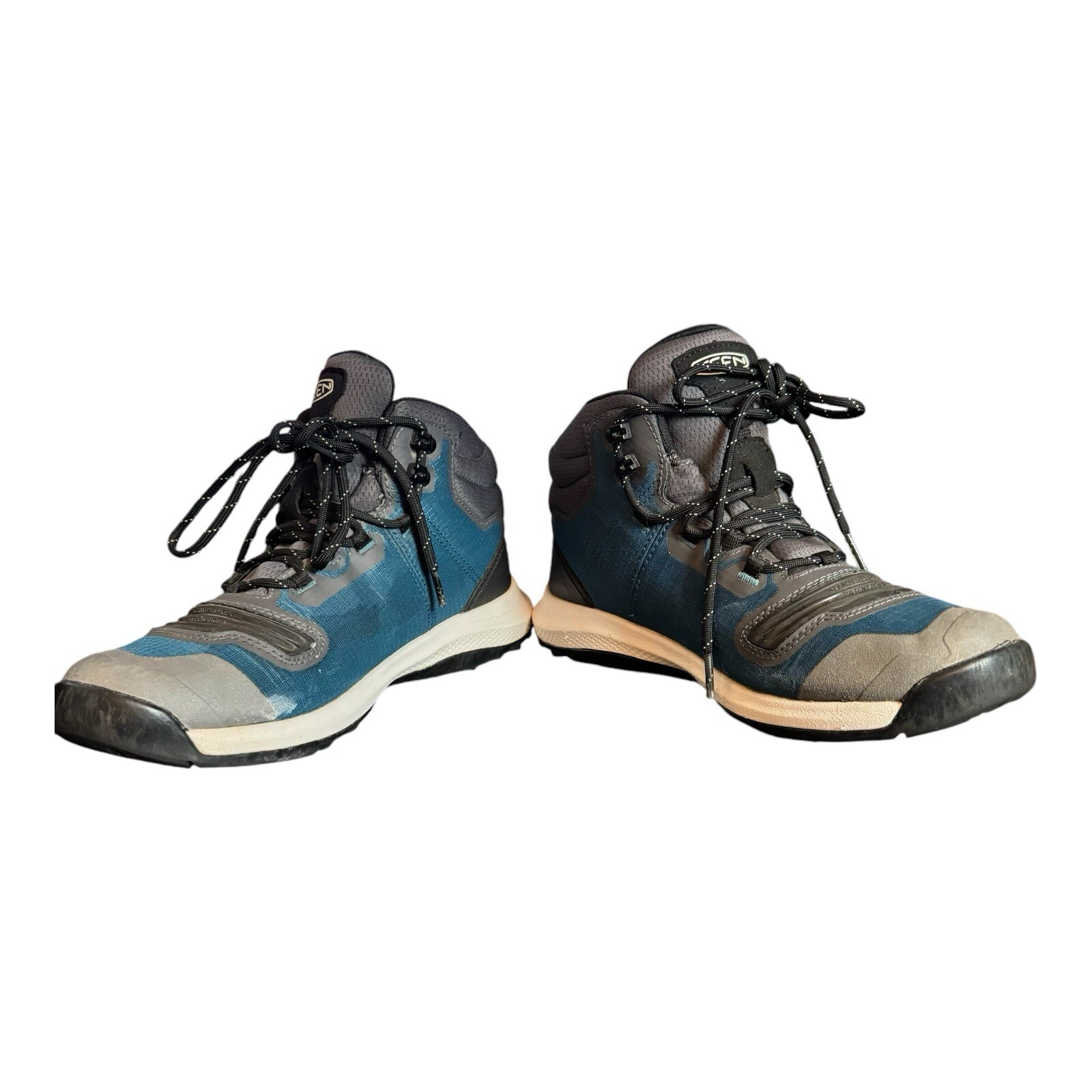 Stivali da trekking KEEN Tempo Flex impermeabili medi da donna taglia 8 5 blu corallo