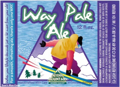 Cheyenne Mountain Way Pale Ale Label - COLORADO