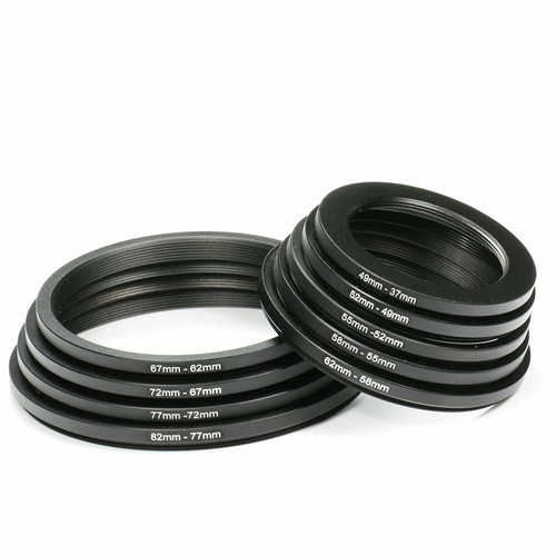 K&F Concept 18pcs Camera Lens Filter Metal Stepping Rings kit Up Down Ring Set - Picture 12 of 13