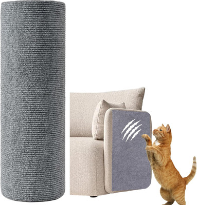 Cat Scratch Couch Furniture Protector,78.7''X 15.8''Adhesive Cat Couch Protector,S