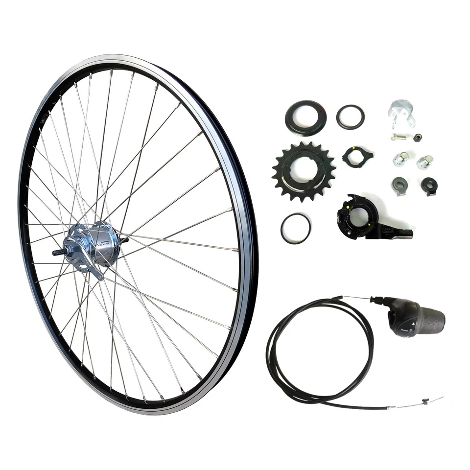 RESUL 28 Zoll Hinterrad Alu Hohlkammerfelge 36 Loch NIRO Speichen Shimano Nexus 7-Gang