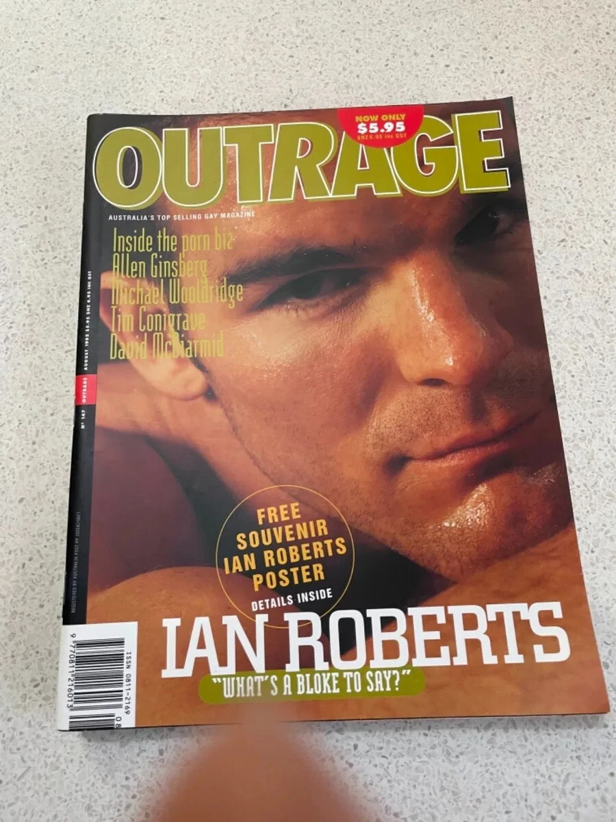 vintage gay outrage magazine August 1996 | eBay
