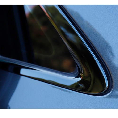 For 2015-2020 Audi A3 S3 Sedan Black Stainless Car Window Trim Strip Cover 10pcs - Picture 6 of 9