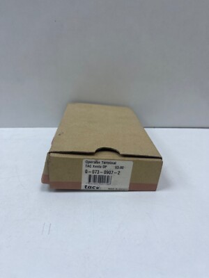 (Neu) Tac Xenta Op - 0-073-0907-2 Schneider Electric Operator Terminal V3.7