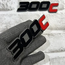 QTY 2 EMBLEMS for 300C FENDER BADGE PAIR Exterior 3D EMBLEMS for a CUSTOM LOOK