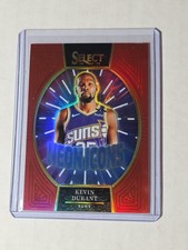 Kevin Durant - 2024-25 Select Basketball Neon Icons Red Prizm #11