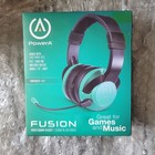 PowerA Fusion Emerald Fade Gaming Headset PS5 Xbox Switch New Packaging Damage
