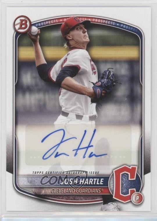 2025 Bowman Paper Prospect Retail Joshua Hartle Josh #BPA-JH Auto 1e91