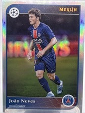 2024-25 Topps Merlin UEFA Joao Neves Refractor PSG #87