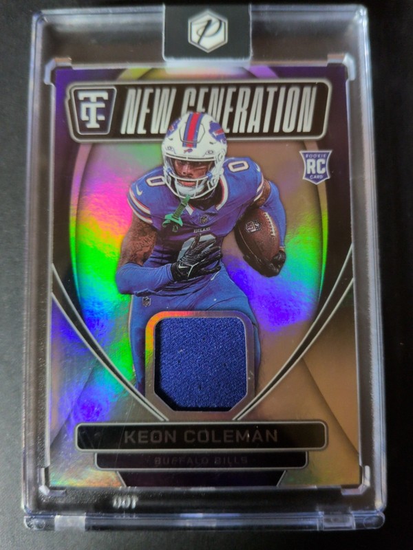 Keon Coleman Patch Rc