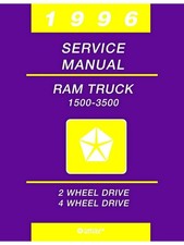 1996 Dodge Ram 1500-3500 Truck Shop Manual 1996 Dodge Ram 1500-3500 Truck Shop Manual