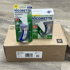 Nicorette Mini Lozenge 4MG - 101 CT Mint Flavor New In Sealed Box EXP 01/27