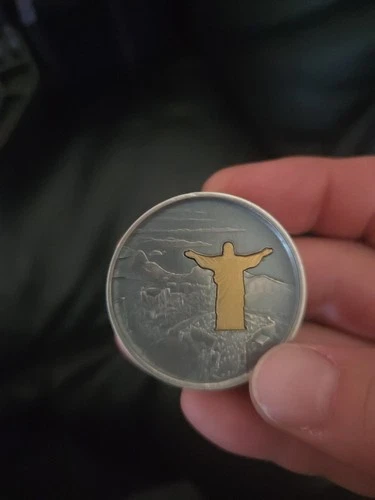 Minirips TD Mint Jesus The Redeemer. 3 oz Silver and 2 Gram.999