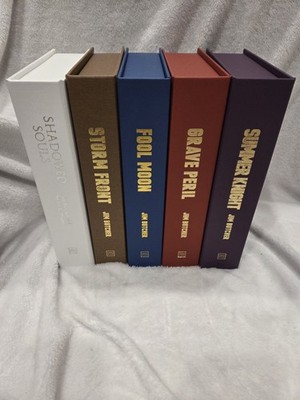 Dresden Files MATCHING LETTERED SET | Jim Butcher | SIGNED | +RIGHTS | Grim Oak
