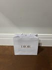 Christian Dior White CD Luxury White Gift Shopping Bag tote small - 27 x 23cm