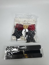 Wizarding World Harry Potter Gryffindor Hair Bow Choker NEW