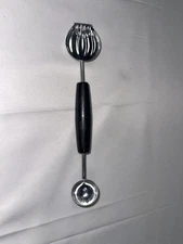 Vintage Melon Baller Double Sided End Scoop Two Sizes & Shapes Made By Ekco