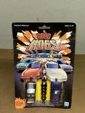 Vintage NOS 1987 Hasbro Road Hogs With Pull Back Motorized Action
