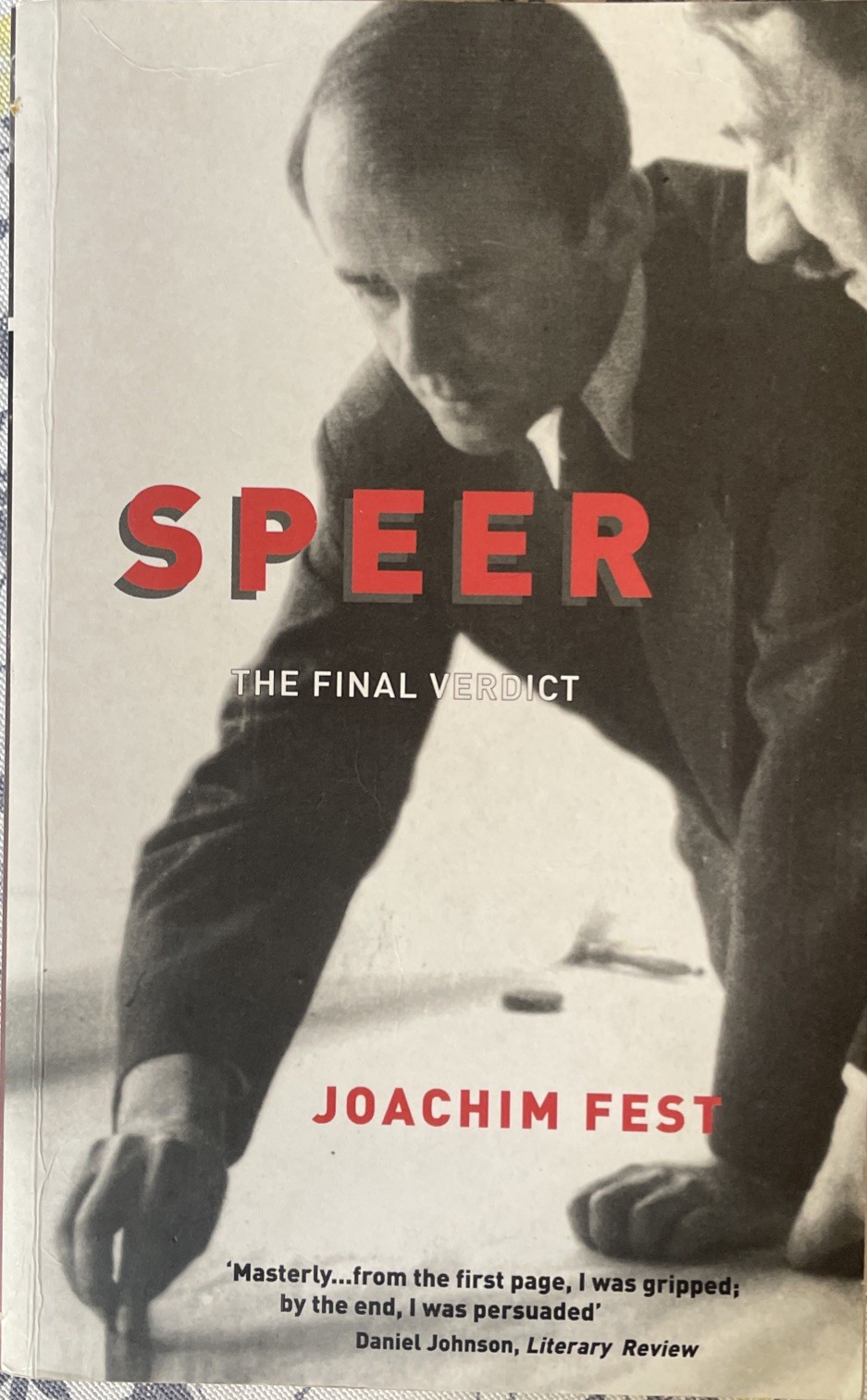 Speer: The Final Verdict by Joachim E. Fest Paperback Hitler Nazi Architect
