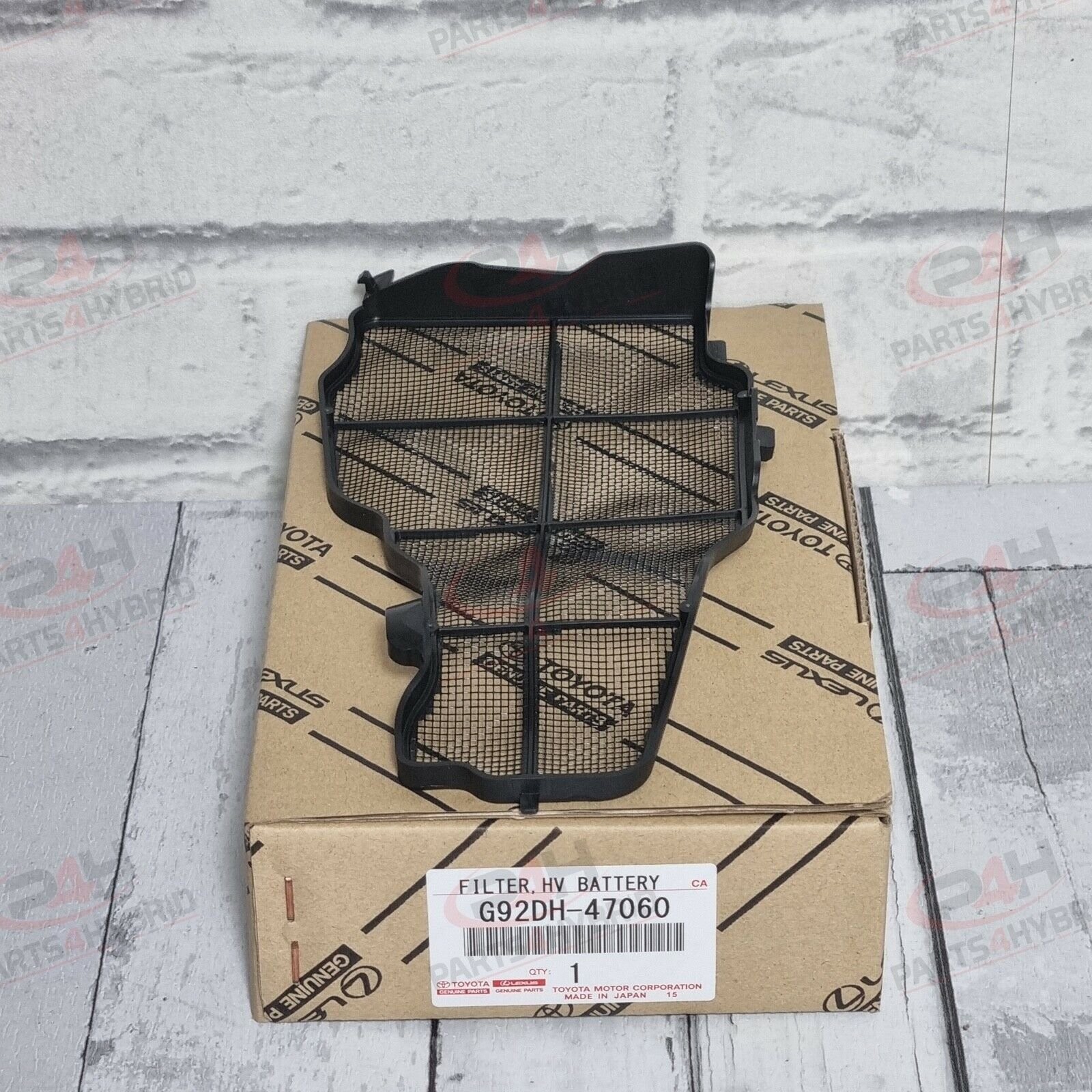 TOYOTA PRIUS HYBRID BATTERY FILTER 2012 TO 2015 GENUINE ZVW30 PART G92DH-47060