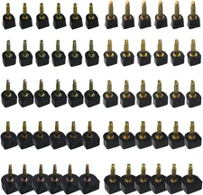TOVOT 30 Pairs 5 Sizes High Heel Replacement Tips 60 Piece Assortment 