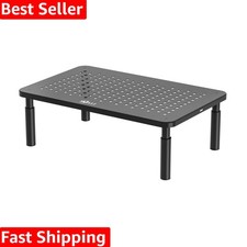 Computer Monitor Stand for Desk, Adjustable Laptop Riser, Desk Monitor Stand ...