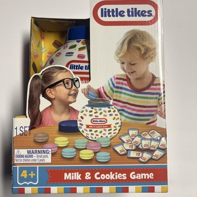 Little Tikes Kids Family Night Game Milk And Cookies Chips Action Game New Rare