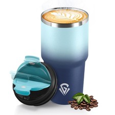 HoneyHolly Termos Caff 600 ML, Tazza termica Riutilizzabili Prova di 3MhO