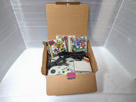 Sega Saturn White Console  Power Memory Sonic Jam Sonic R  Japan Box