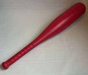 The Original Fat Bat 27" Plastic Red Baseball Bat Kids Toy Made USA wide barrel