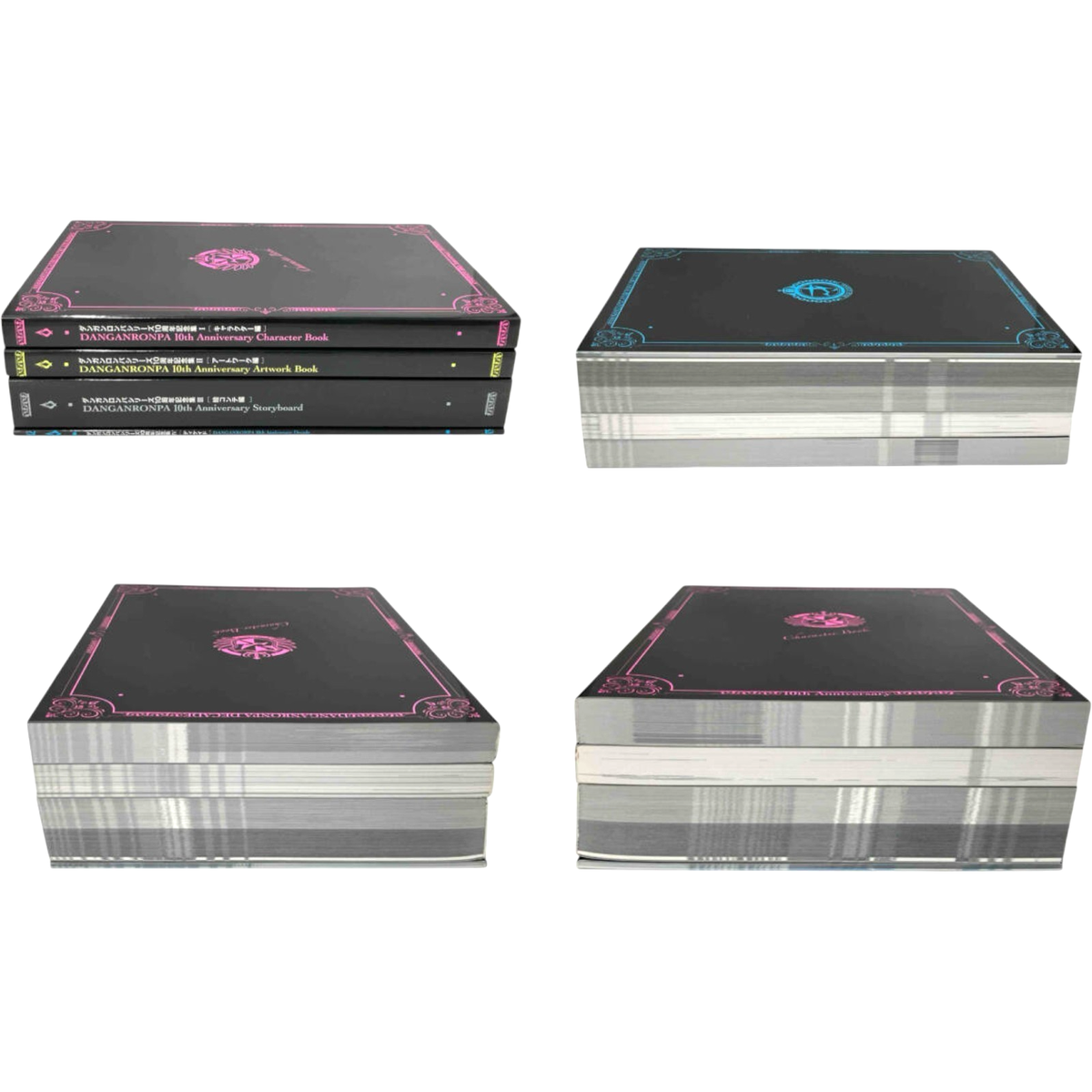 Danganronpa Decade 10th Anniversary Book Set Art Collection Japan