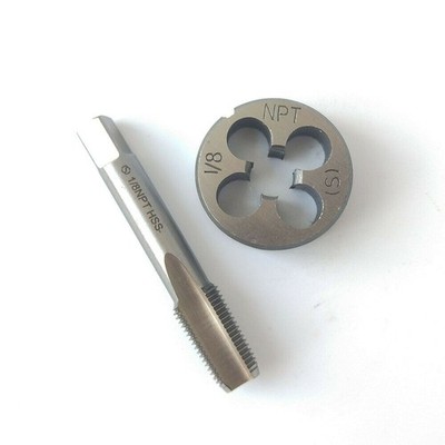 1/8 NPT Schneideisen 1/8 NPT Gewindebohrer 1/8-27 NPT/Z Rechtshand Reparaturarbe