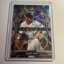 Seaver King Prizmatic Disco -2026 Panini Stars and Stripes Prizm #20 