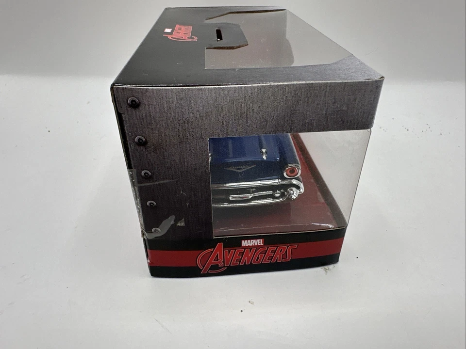 Jada Marvel Avengers 1957 Chevy Bel Air 1:32 DIECAST New In Box. - Image 4 of 4