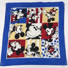 Mickey Mouse Bandana JA Woronowicz Color Block Vintage 80s