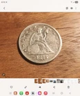 1875-P Seated Liberty Twenty Cent Piece 20c Philadelphia Silver Coin - FREE SHIP