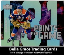 2024-25 Metal Universe Leon Draisaitl #PPG-6 Edmonton Oilers Points Per Game NHL