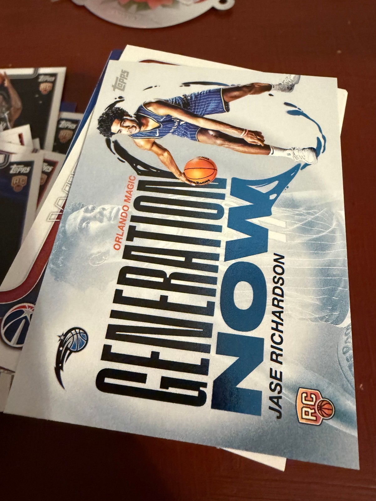 Jase Richardson 2025-26 Topps #GN-25 Generation Now Magic