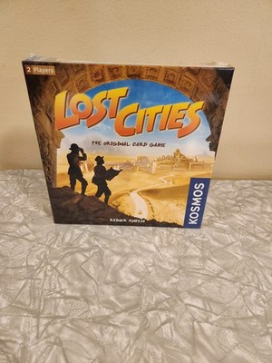 Lost Cities The Board Game 2014 (Kosmos Games/  Reiner Knizia) New Sealed NIB
