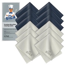 Best MR.SIGA Premium Microfiber Cleaning Cloths for Lens, Eyeglasses, Screens