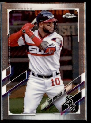 2021 Topps Chrome Yoan Moncada Chicago White Sox #186