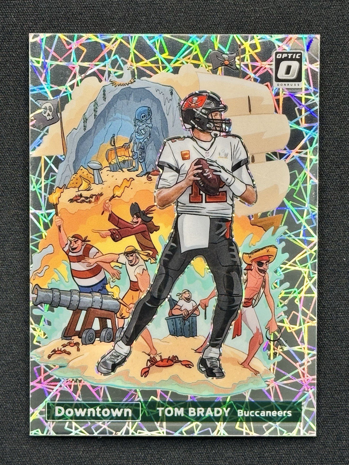 2021 Panini Donruss Optic Tom Brady Downtown! SSP #DT-23 Buccaneers