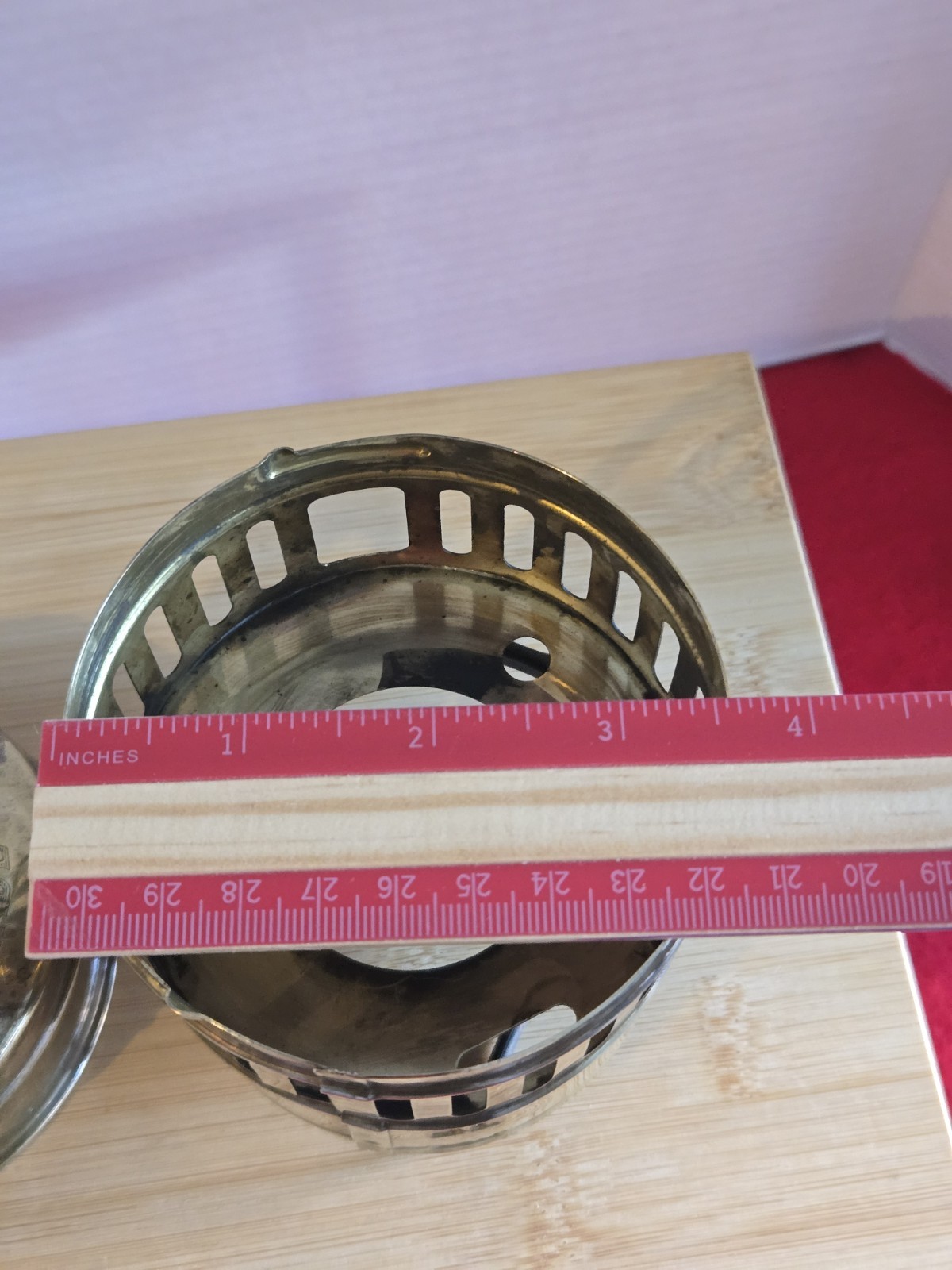 UNTESTED Vintage Svea 123 Brass Backpacking Stove –Made in Sweden–w/ Windscreen 