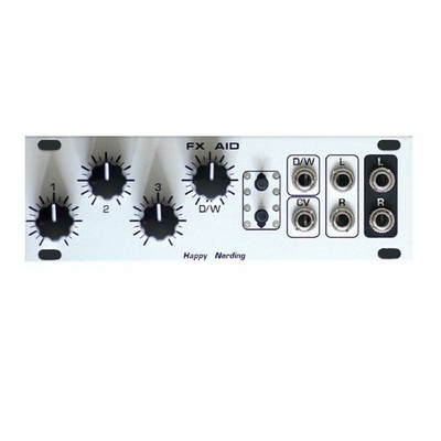 Happy Nerding FX Aid 1HE Audio Effektmodul (silber)