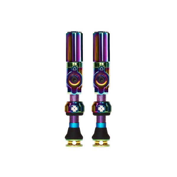 Muc Off Fahrrad Tubeless Ventilsatz Valves Big Bore Hybrid Iridescent 35 Paar-image